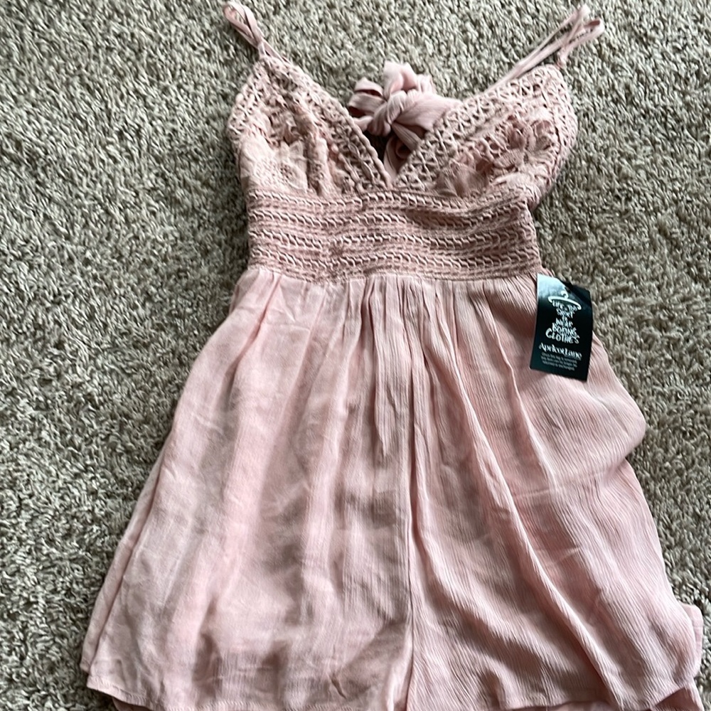 Apricot Lane Romper - NWT Dusty Rose